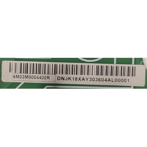 MAIN FUENTE PARA TV VIZIO / NUMERO DE PARTE 6M03M0004400R / TPD.MT5581.PB762 / A0003A00V / PANEL V320BJ8-D03 REV.C1 / MODELO D32H-G9 LINIXZS	